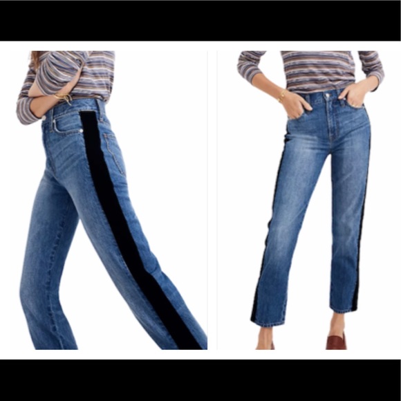 Madewell Denim - Madewell Hi Rise Velvet Perfect Vintage Jean